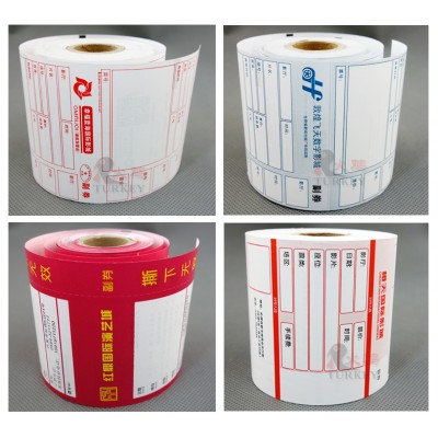 bottle label printing products thermal movie tickets rolls in print